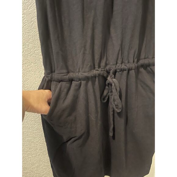Sundry For EVEREVE TANK DRESS Black The Weekender in Black Grey Size 2 Med - Picture 3 of 7